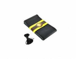 Alemarauto Husa volan din piele negru gaurele cu ac si ata marime L (ALM 091019-5)