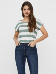 VERO MODA Wide Stripe Tricou Vero Moda | Alb | Femei | XS - bibloo - 127,00 RON
