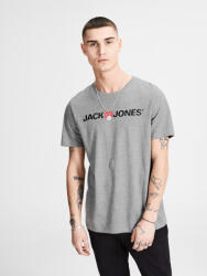 JACK & JONES Tricou Jack & Jones | Gri | Bărbați | S