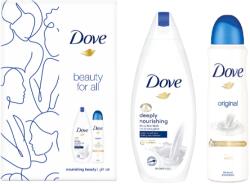 Dove Set cadou Dove Original: Gel de dus 250 ml + Deodorant 150 ml