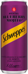 Schweppes Bautura carbogazoasa Schweppes Blueberry Mojito, 0.33l x 6 (5942321002804)