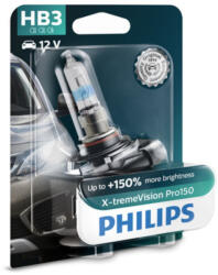 Philips Bec Far HB3 12V P20D 65W Philips (Blister) X-Treme Vision Pro150 (9005XVPB1)
