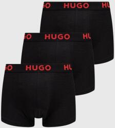 HUGO boxeralsó 3 db fekete, férfi - fekete XS - answear - 13 990 Ft