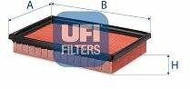 UFI légszűrő UFI 30. D12.00 (30.D12.00)