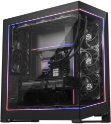 PHANTEKS NV9 Premium DRGB Kit + Power-Hub, 3x külső kerethez, 1x alaplapi kábelfedél - fekete (PH-PLEDKT_NV9_DBK01)
