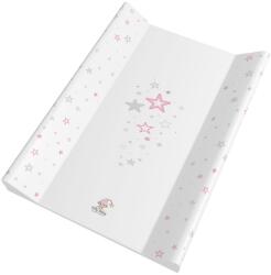 Color pelenkázó lap puha 2 oldalú 70x50cm rózsaszín csillag - neobaby