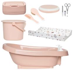 BÉbÉ-jou Click thermo babakád fürdető szett de luxe fabulous pale pink b499609