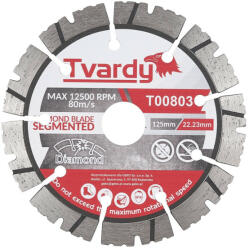 Tvardy gyémánt vágókorong 125 x 13 x 22, 2 mm (T00803)