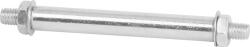 Strend Pro tartalék tengely talicskához, 140/14 mm, M10-es anyával (2161452)
