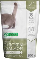 Nature's Protection Natures Protection Cat Weight Control Pui si Somon, 100 g
