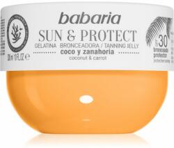 Babaria Tanning Jelly Sun & Protect védő gél SPF 30 300 ml