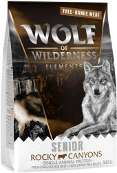 Wolf of Wilderness 300g Wolf Of Wilderness száraztáp kipróbálásra kutyáknak - SENIOR "Rocky Canyons