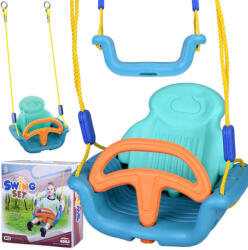 Inlea4Fun Gyerekhinta levehető háttámlával és korláttal Inlea4Fun SWING SET (JO-SP0756)