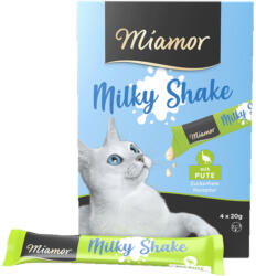Miamor 24x20g Miamor Milky Shake pulyka macskasnack 20+4 ingyen akcióban