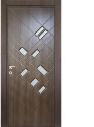 Uni Doors Интериорна врата Ава - Остъклена Орех (цена без монтаж)