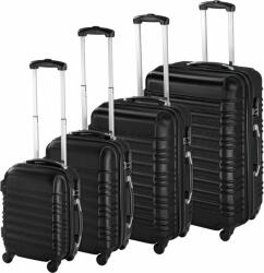 tectake ABS kemény falú utazó bőrönd készlet 4db (3296643)