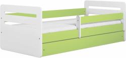 Kocot Kids Tomi Ifjúsági ágy ágyneműtartóval és matraccal - zöld - (LTO_ZI_M) - pepita - 104 900 Ft