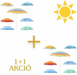  1+1 Akció - Kerti napernyő 180cm, színes strandernyő (johnny5)