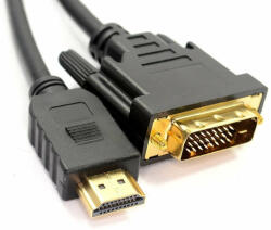 HDMI - DVI adapter, átalakító kábel (IPM-010) - pepita - 1 190 Ft