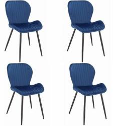 Mercaton Konyha/nappali székek, 4 db-os készlet, Mercaton, Veira, bársony, (MCTART-SD-276468S)