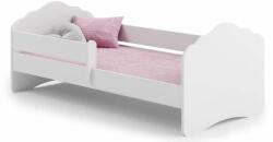 Kobi Fala Ifjúsági ágy matraccal 70x140cm - fehér - Többféle típusban (FALA-BAR-140x70)