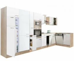 Leziter Yorki 430 sarok konyhabútor felülfagyasztós hűtős kivitelben (LS430STFH-FF)