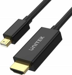 Unitek V1152A Mini DisplayPort - HDMI 1.4 Kábel 2m - Fekete (V1152A)