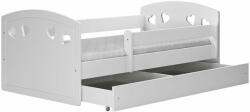 Kocot Kids Julia Ifjúsági ágy ágyneműtartóval és matraccal - fehér (LJU_BI_M) - pepita - 110 900 Ft