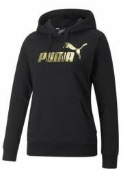 PUMA Női Pulóver ESS+ Metallic Logo Hoodie FL Puma Black- 849958-01 (8923) - pepita - 28 788 Ft