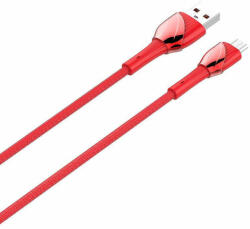 LDNIO LS662 USB - Micro USB 2m, 30W kábel (piros) (LS662 micro)