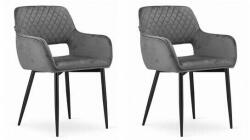 Mercaton Konyhai/nappali székek, 2 db, Mercaton, Amalfi, bársony, fém, szü (MCTART-3564_1S)
