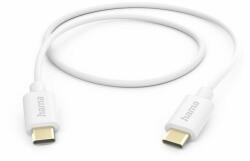 Hama Cablu de incarcare/date USB Type-C - USB Type-C, 1, 0 m, alb (HAMA-201590)