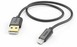 Hama Cablu de date Lightning HAMA USB pentru incarcare 1, 5 m, negru (HAMA-201580)