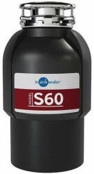 InSinkErator S60 Supreme-2 AS konyhamalac pneumatikus kapcsolóval (78911T-ISE)