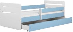 Kocot Kids Tomi Ifjúsági ágy ágyneműtartóval - kék - Többféle méretben (LTO_NI_BM) - pepita - 92 900 Ft