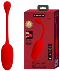 Pretty Love Ou Vibrator Knucker, 12 Moduri Vibratii, Silicon, USB, Rosu