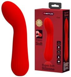 Pretty Love Vibrator Punctul G Faun, 12 Moduri Vibratii, Silicon, USB, Rosu, 15 cm Vibrator