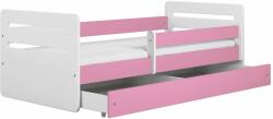 Kocot Kids Tomi Ifjúsági ágy ágyneműtartóval - rózsaszín - Többfél (LTO_RO_BM)