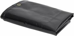 vidaXL fekete takaróponyva 650 g/m2 1, 5 x 10 m (151360) - pepita