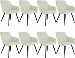 tectake 8 Marilyn vászon kinézetű szék (3295144)