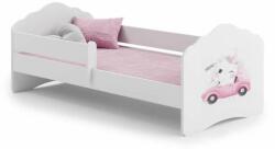 Kobi Fala Ifjúsági ágy matraccal 70x140cm - fehér - Többféle típusban (FALA-BAR-140x70-KOT)