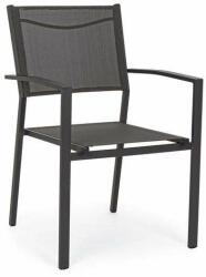 Haber Hilde rakásolható kerti szék, antracit - 57x60x88 cm (1067595)
