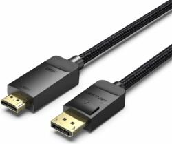 Vention HFKBJ DisplayPort 1.2 - HDMI 1.4 Kábel 5m - Fekete (HFKBJ)