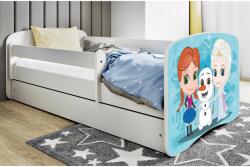 Kocot Kids Babydreams Ifjúsági ágy ágyneműtartóval - Jégvarázs - (LB2_BM_KRA) - pepita - 82 790 Ft