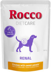 Rocco Rocco Diet Care 10% reducere! 6 x 300 g Pliculețe Hrană umedă câini - Renal Pui cu cartofi dulci (6 g)