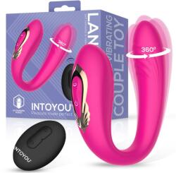INTOYOU Lanty 360 Swinging & Vibrating Couple Toy with Remote Pink Vibrator