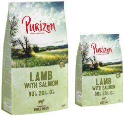 Purizon Purizon 12 kg + 2 gratis! Hrană uscată pentru câini - Adult Miel & Somon