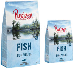 Purizon Purizon 12 kg + 2 gratis! Hrană uscată pentru câini - Adult Pește