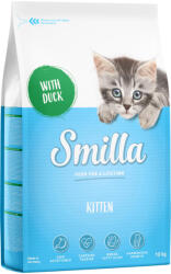 Smilla Smilla 18 + 2 kg gratis! 20 Hrană uscată pisici - Kitten Rață (2 x 10 kg)