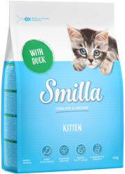 Smilla Smilla 10% reducere! 4 kg hrană uscată pisici - Kitten Rață